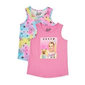 Nickelodeon Jojo Siwa girls tank top bundle